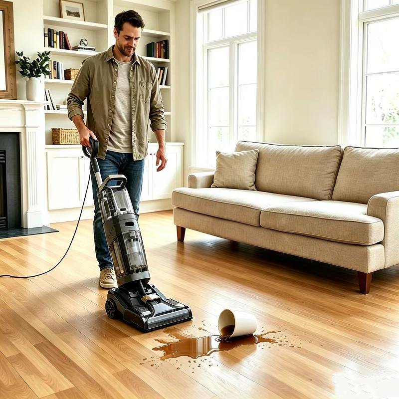 Hard floor cleaning