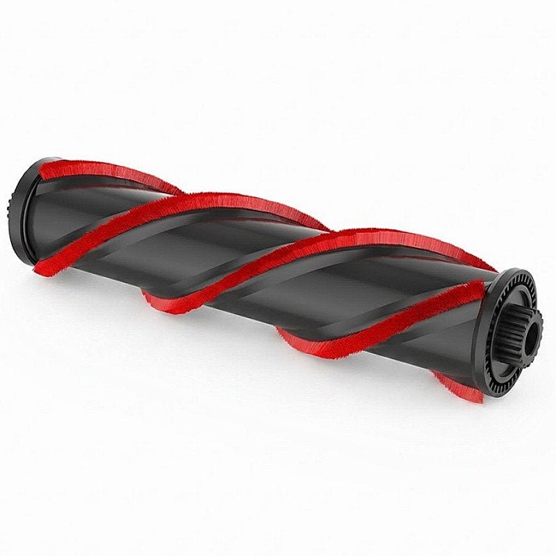 Soft roller brush for collecting fine dust and debris from hard floors
