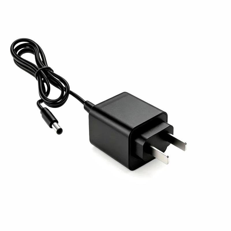 Charging adapter for rechargeable cordless vacuum cleaner