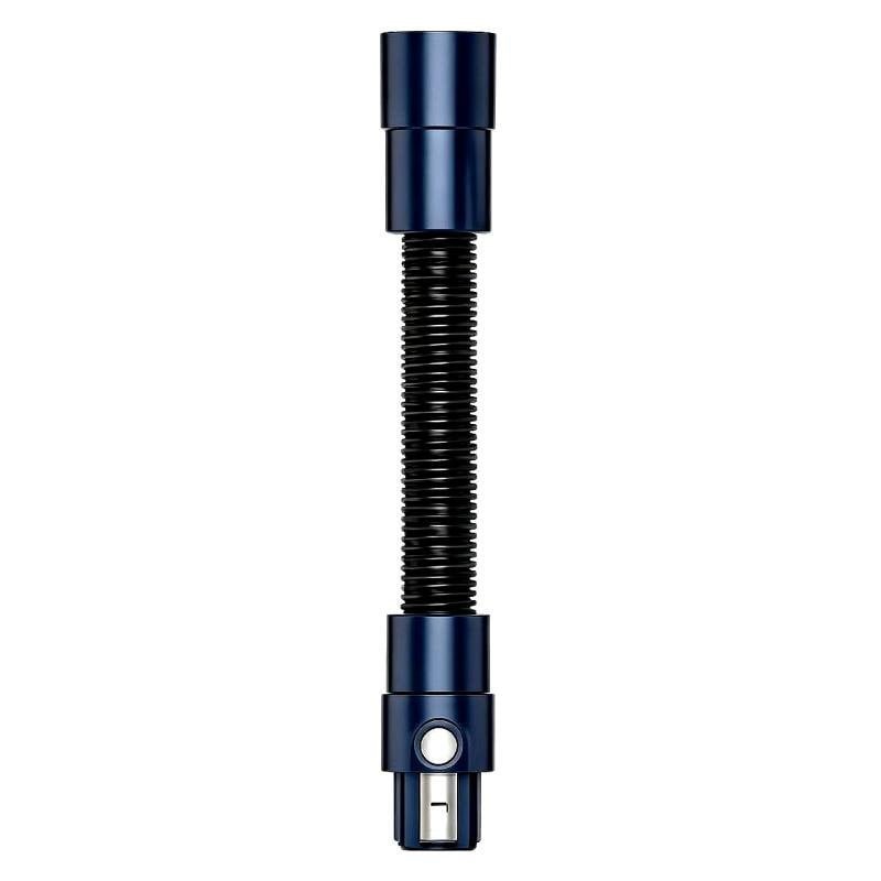Flexible extension hose for cleaning cars, furniture and hard-to-reach areas