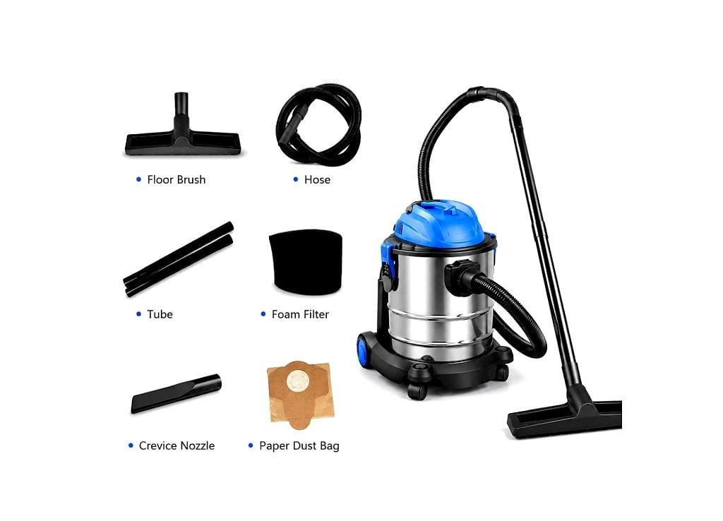 Standard retail configuration of the LIYYOU 25L wet and dry vacuum cleaner