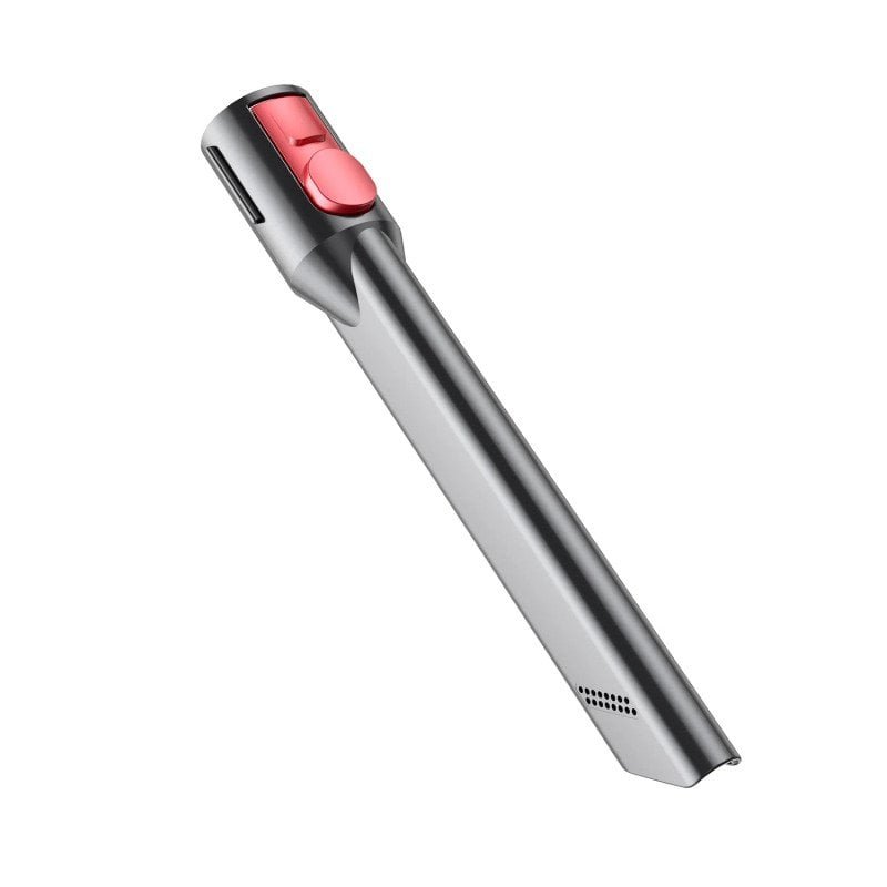 Long crevice tool for cleaning narrow gaps, corners and furniture edges