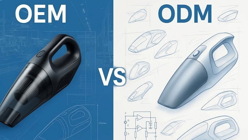 OEM vs ODM Vacuum Cleaners: Which Manufacturing Model Is Right for You?