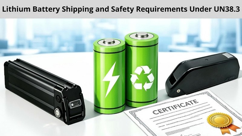 UN38.3 and MSDS Documents for Shipping Cordless Vacuum Batteries